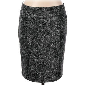 Michael Kors Paisley Mini Midi Skirt